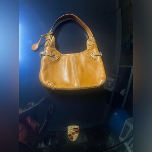 Michael Kors vintage camel handbag